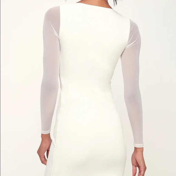 Lulus Long Sleeve Bodycon Dress - Picture 3 of 4